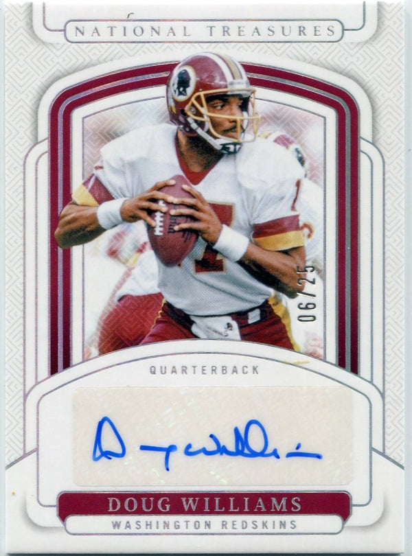 Doug Williams 2024 Panini National Treasures Autographed Card #SIGS-DWS 6/25