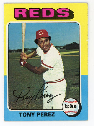 Tony Perez 1975 Topps #560 Card