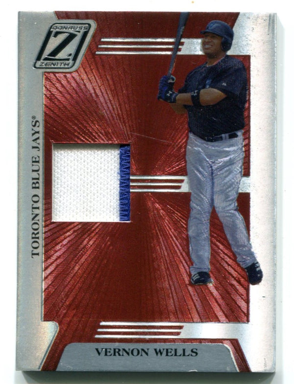 Vernon Wells 2005 Donruss Zenith #ZB70 Jersey Card 120/150