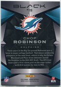Chop Robinson 2024 Panini Black RC #119