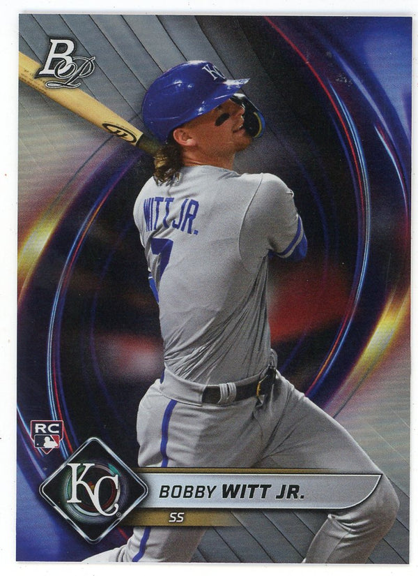 Bobby Witt Jr 2022 Topps Bowman Platinum Rookie Card #51