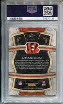 Ja'Marr Chase 2021 Panini Select Rookie Selections Silver Card (PSA 10)