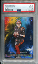 Joe Burrow 2022 Panini Origins Blue Card #15 (PSA 9)