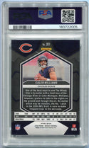 Caleb Williams 2024 Panini Mosaic Reactive Blue Prizm RC #301 PSA Graded 8