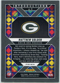 Matthew Golden 2025 Panini Mosaic Introductions No Huddle Disco Prizm RC #4