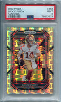 Brock Purdy 2022 Panini Prizm Pandora Rookie Card #353 (PSA 9)