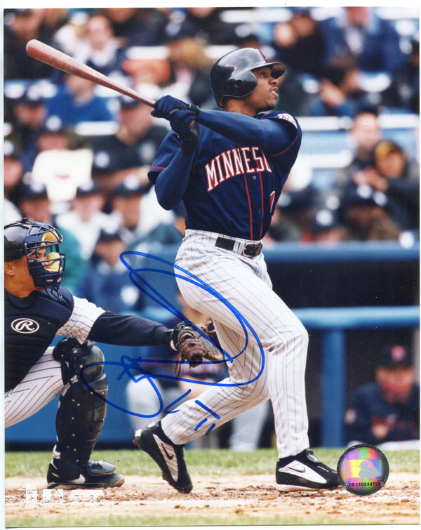 Jacque Jones Autographed 8x10 Baseball Photo