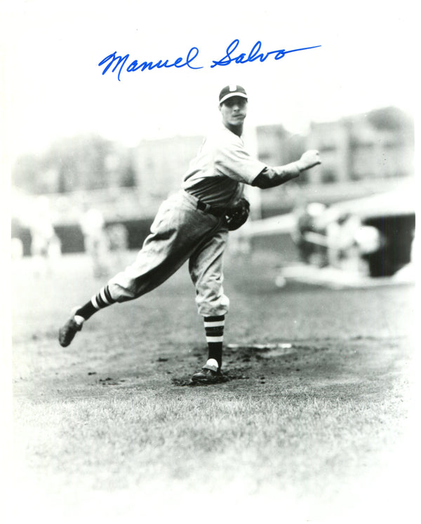 Manuel Salvo Autographed 8x10 Photo