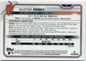 Buster Posey 2021 Bowman Chrome Sapphire Green Refractor Card #31 84/125