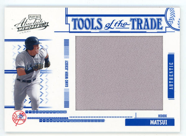 Hideki Matsui 2005 Donruss Absolute Tools of the Trade Patch Relic
