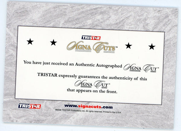 Ray Boone Autographed 2008 Tristar Signa Cuts