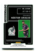 Nestor Araujo 2021-22 Panini Obsidian Soccer Jersey Card #janar  /75