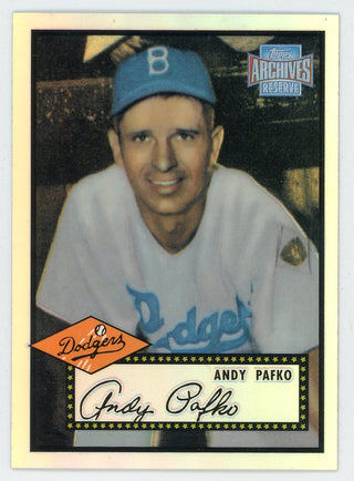 Andy Pafko 2001 Topps Archives Reserve Card #1