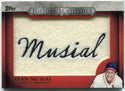 Stan Musial 2012 Topps Historical Stitches Commemorative Patch Card #HS-SM