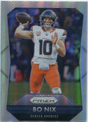 Bo Nix 2025 Panini Prizm Flashback Silver Prizm Card #6