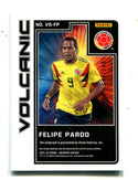 Felipe Pardo 2021-22 Panini Obsidian Soccer Autographed Card #VSFP /149