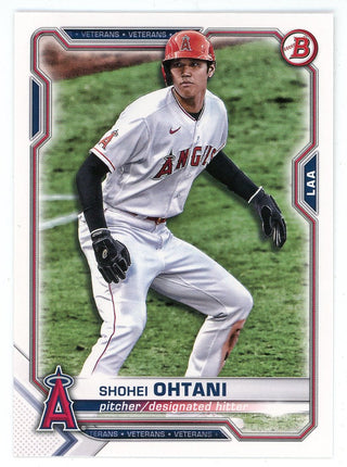 Shohei Ohtani 2021 Topps Bowman Card #85