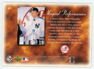 ideki Matsui 2003 Upper Deck Magical Performances Bat Relic #MP1