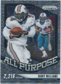 Ricky Williams 2024 Panini Prizm All Purpose No Huddle Disco Prizm Card #13
