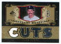 Wade Boggs 2007 Upper Deck Legendary Material Cuts Patch Relic #LM-WB2