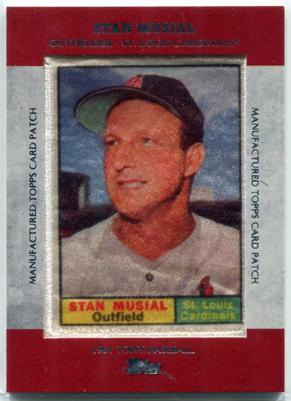 Stan Musial 2013 Topps Manufactured Patch Card #MCP-13