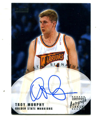 Troy Murphy 2001 Topps Stadium Club #LSTM Autographed Card