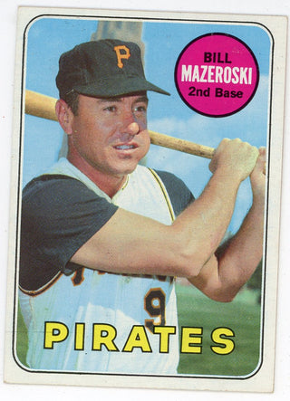 Bill Mazeroski 1969 Topps #335