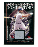 Albert Pujols 2005 Fleer Diamon Dominators #DD/AP Card