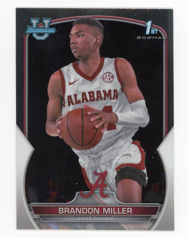 Brandon Miller 2023 Topps 1st Bowman #80 Card