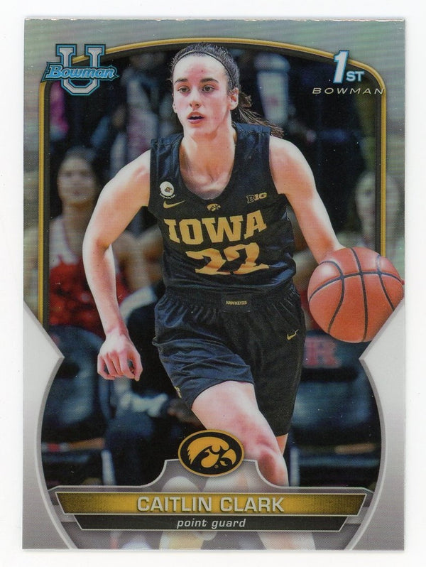 Caitlin Clark 2023 Topps Reflective 1st Bowman #50 Card