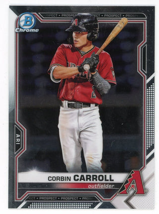 Corbin Carrol 2021 Topps Bowman Chrome #BCP-142