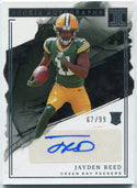 Jayden Reed 2023 Panini Impeccable Autographed RC #RA-JR 67/99