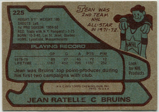 Jean Ratelle 1979 - 1980 Topps Card #225