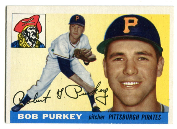 Bob Purkey 1955 Topps #118 Card