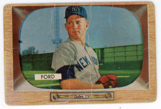 Ed "Whitey" Ford 1955 Color TV Card #59