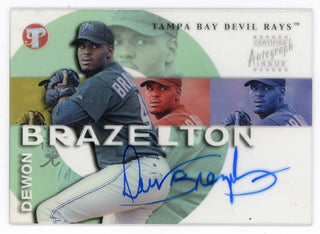 Dewon Brazelton 2002 Topps Autograph Pristine Baseball #PE-DB