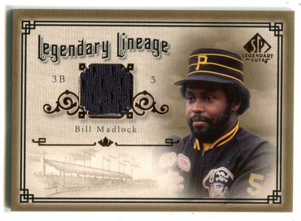 Bill Madlock Upper Deck Legendary Linage #LEBM Jersey Card