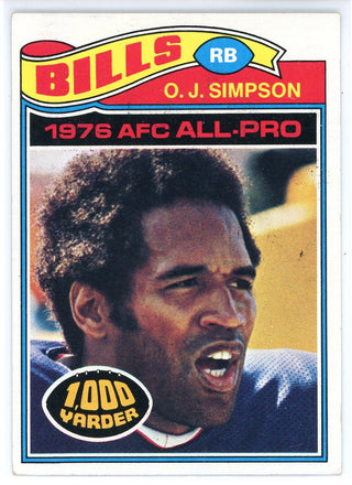 OJ Simpson 1977 Topps Card #100