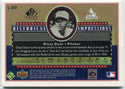 Dizzy Dean 2003 Upper Deck SP Legendary Cuts Historical Impressions Card #L-DD 32/75