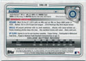 Zach DeLoach 2020 Bowman Draft Chrome 1st Edition Autographed Refractor RC #CDA-ZD 27/30