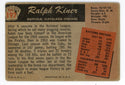 Ralph Kiner 1955 Color TV Card #197