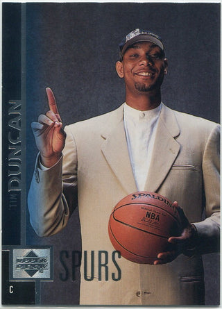 Tim Duncan 1997 - 1998 Upper Deck RC #114