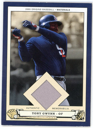 Tony Gwynn Jr. 2005 Upper Deck Origins Patch Relic #PB-TG