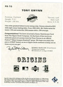 Tony Gwynn Jr. 2005 Upper Deck Origins Patch Relic #PB-TG