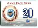 Jorge Posada 2003 Upper Deck Game Face Gear Patch Card
