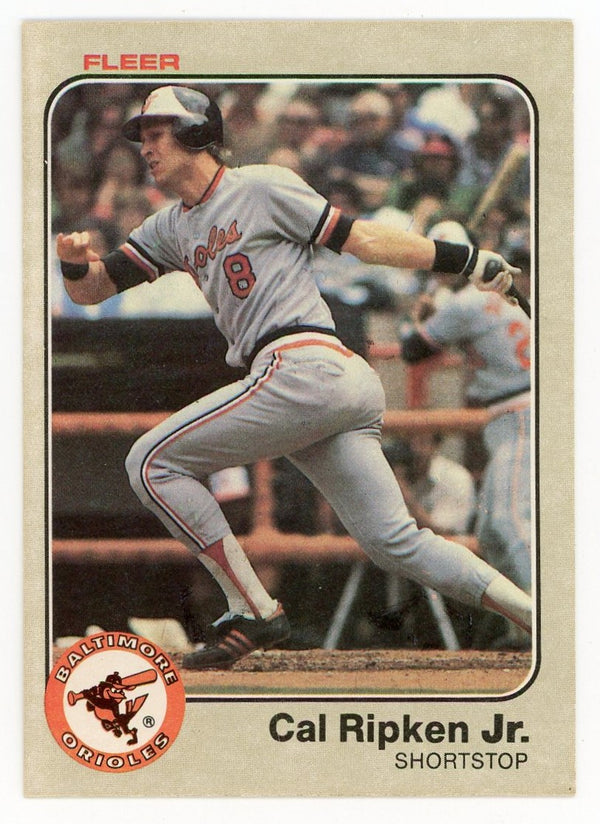 Cal Ripken Jr. 1983 Fleer #70 Card