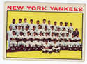 New York Yankees 1964 Team Card #433