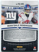 Wan'Dale Robinson 2024 Panini Certified Piece Of The Game 2 Color Patch Card #POG-WRN 25/50