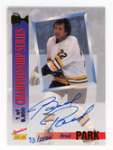 Brad Park Autographed 1995 Signature Championship Series #CS3 Card 93/1500