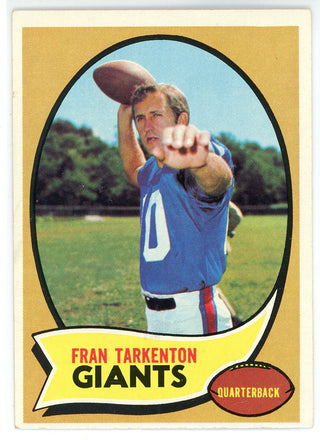 Fran Tarkenton 1970 Topps Card #80